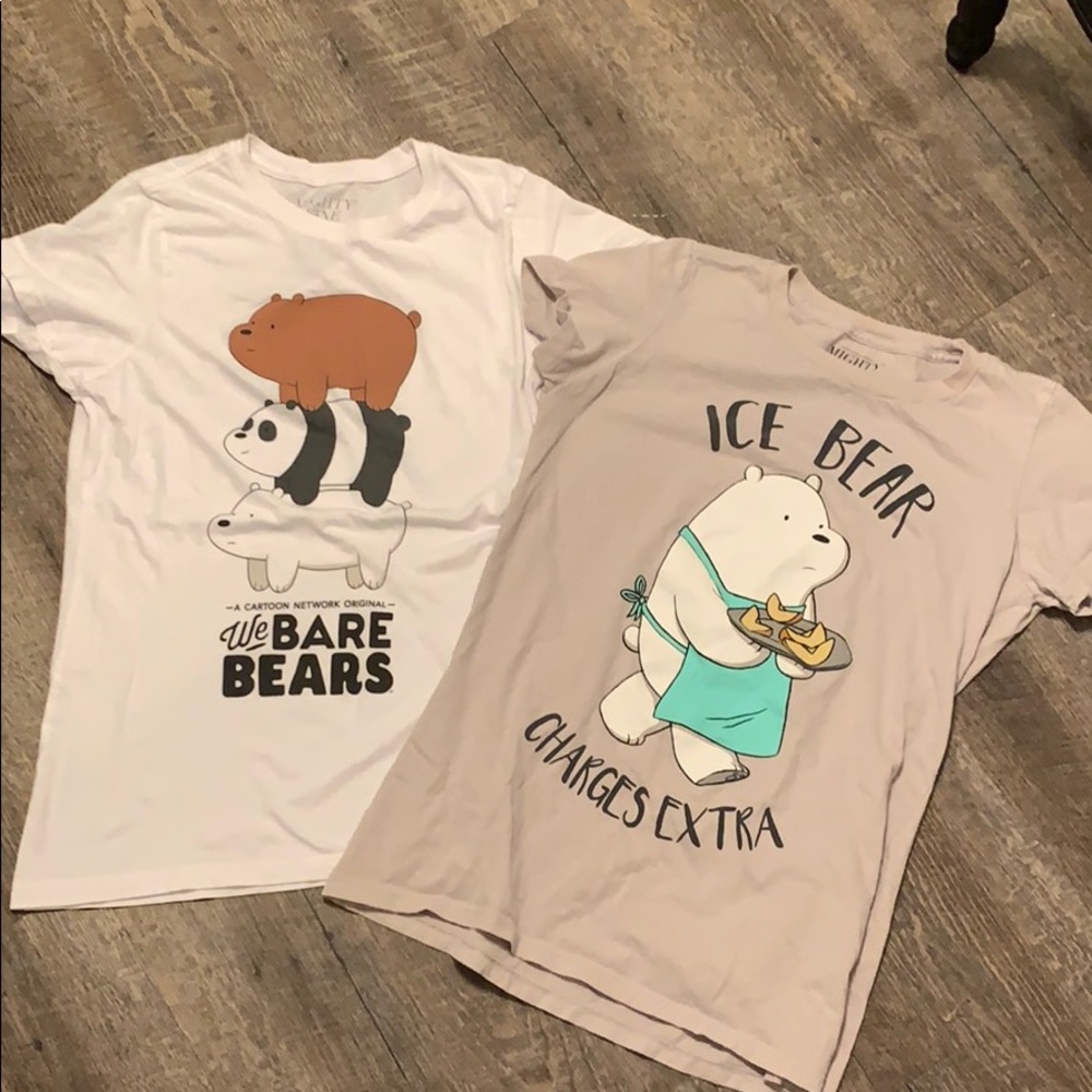 2 t shirts